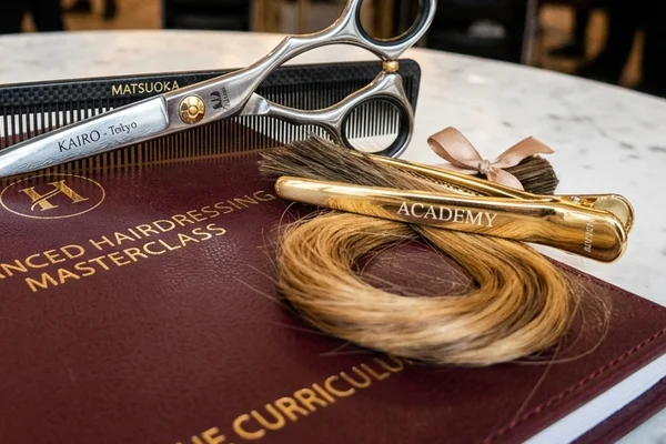Detalhe de aplicação do Curso V-Light Mega Hair