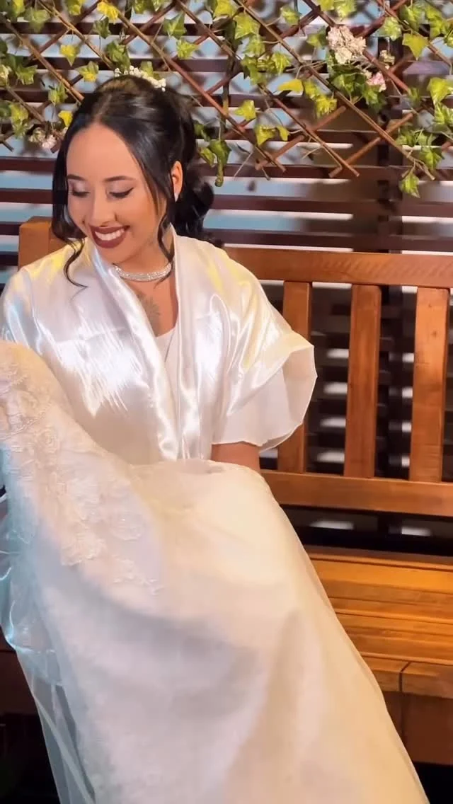 Noiva em uma experiência realizada no Carbella Studio